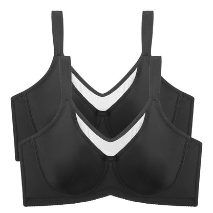 💐Women's Elegant Sheer Full Coverage Plus Size Bra