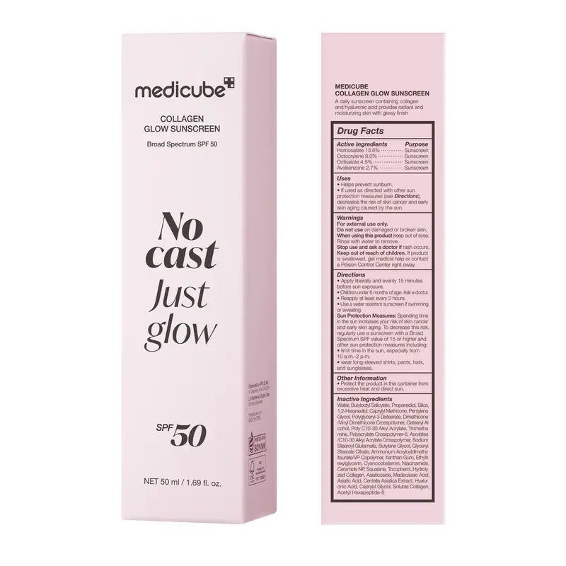 No Cast Just Glow Collagen Sunscreen