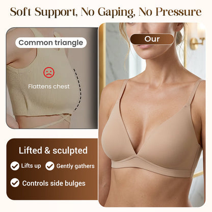 💞Women's Wire-Free Jelly Support Triangle Bralette💞