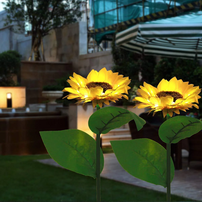 🌻Factory Direct !🌞Solar LED Sunflower Garden Lights-29.6inch/74cm