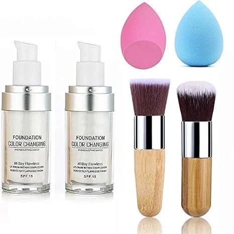 Colour Changing Mature Skin Foundation