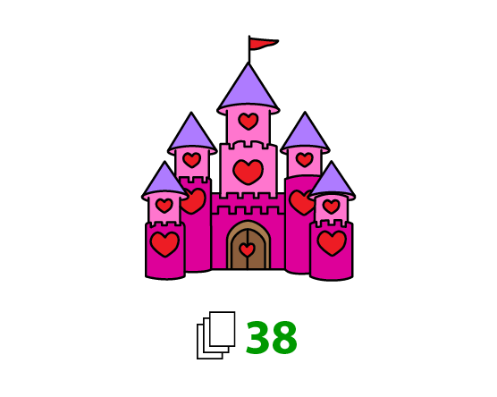 Royal Princesses #2 Creativity Pack | smART sketcher® 2.0