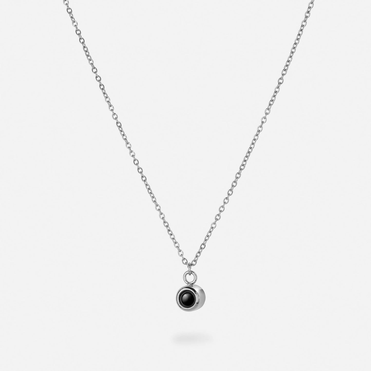 Personaliserat Fotohalsband Cirkel