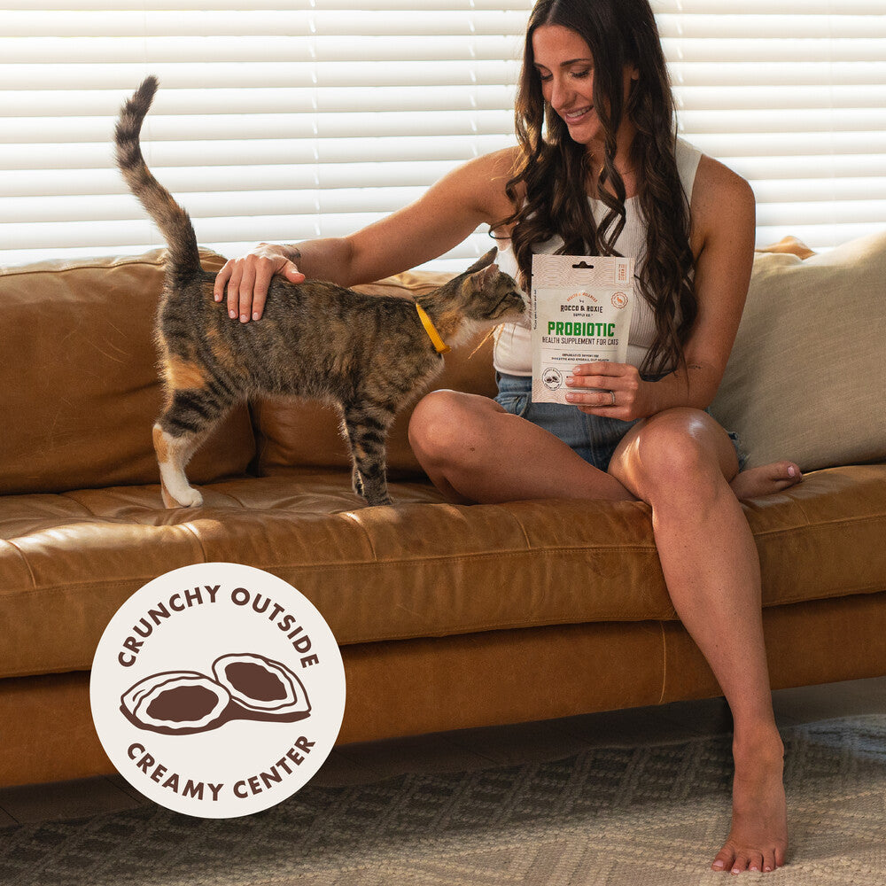 Rocco & Roxie Cat Probiotic Health Supplement