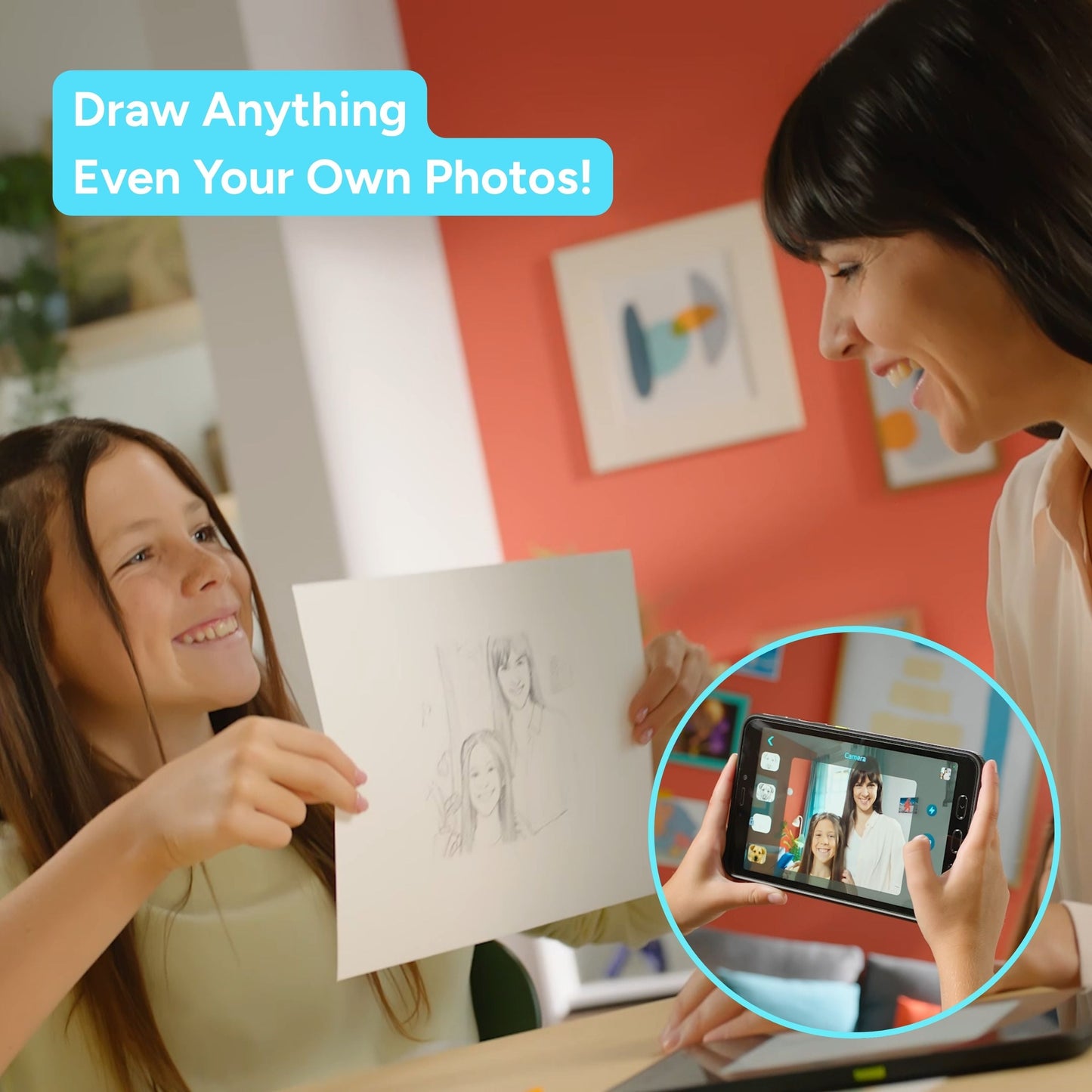 AI Drawing Projector for Kids