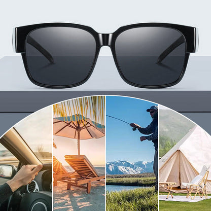 Night Vision Driving Glasses Fit Over Existing Eyewear
