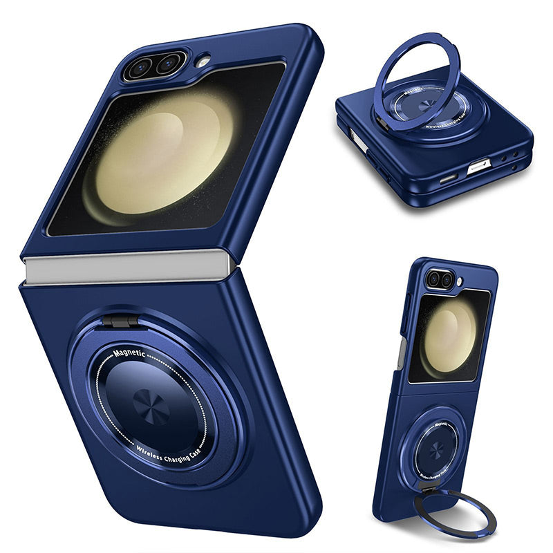 Suitable for Galaxy Z Fold Magnetic Rotating Bracket Mobile Phone Case