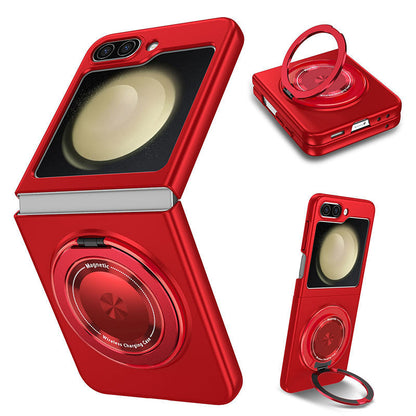 Suitable for Galaxy Z Fold Magnetic Rotating Bracket Mobile Phone Case