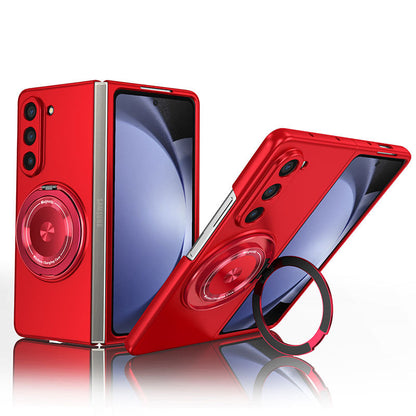 Suitable for Galaxy Z Fold Magnetic Rotating Bracket Mobile Phone Case