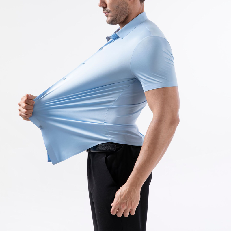 ✨ 50% OFF✨Men's Short Sleeve 4-Way Stretch Shirt