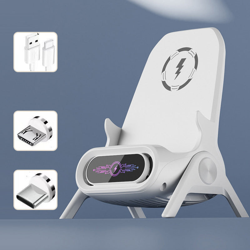 Multifunctional Wireless Fast Charger Phone Stand
