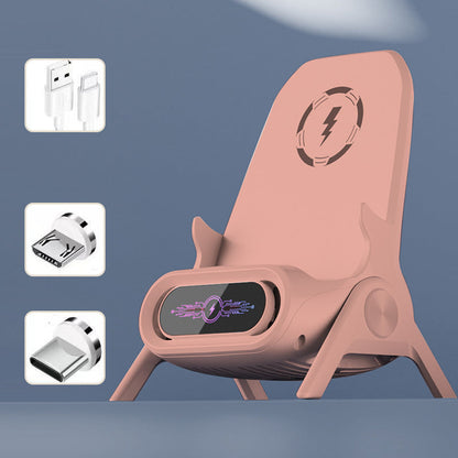 Multifunctional Wireless Fast Charger Phone Stand