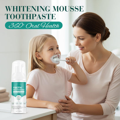 Oral Health Whitening Mousse Toothpaste