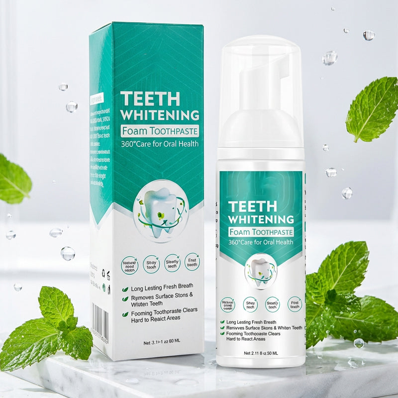 Oral Health Whitening Mousse Toothpaste