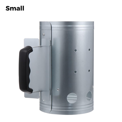 Heavy-Duty Steel BBQ Charcoal Starter