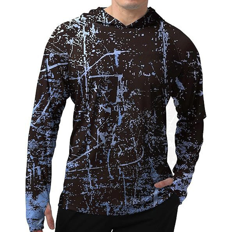 Men’s Outdoor Hooded UV Performance Shirt