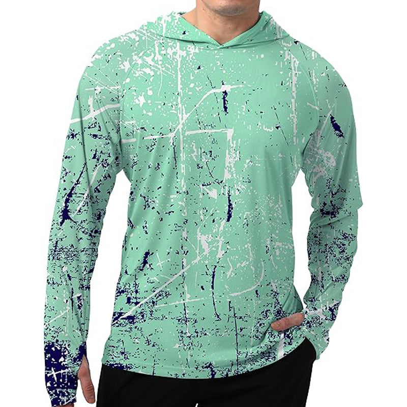 Men’s Outdoor Hooded UV Performance Shirt